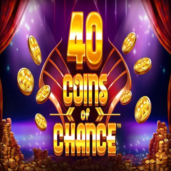 Official Slots logo: 40 Coins of Chance by SYNOT Games at Lucky 7 Casino