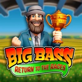 Big Bass Return to the Races by Pragmatic Play, showcased at lucky-7-casino.org – game logo