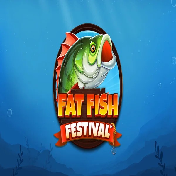 Fat Fish Festival slot logo by Wishbone Games at Lucky 7 Casino