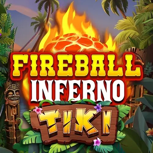Fireball Inferno Tiki game by NetEnt – logo hosted on Lucky 7 Casino